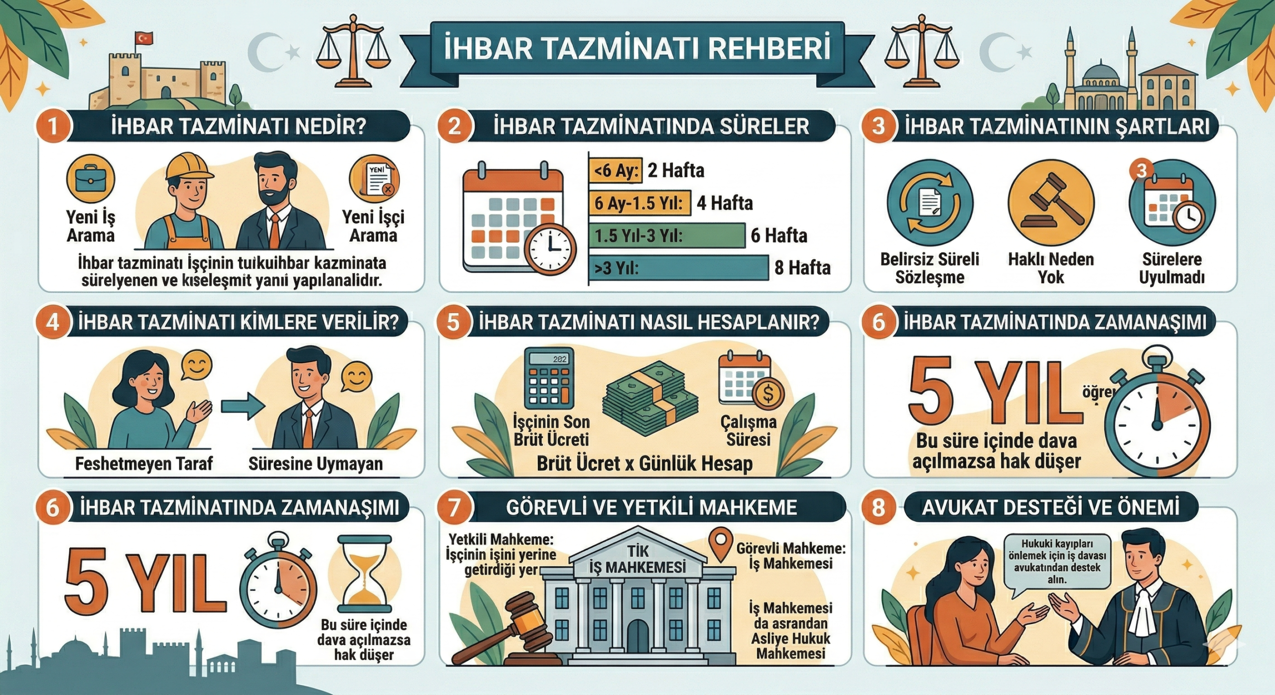 ihbar tazminatı nedir